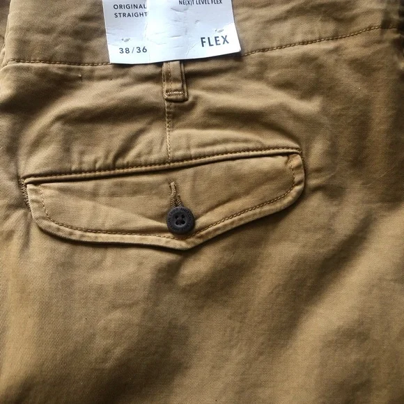 American Eagle Outfitters Men's Tan Pants next level flex, 38/36 - Picture 5 of 8